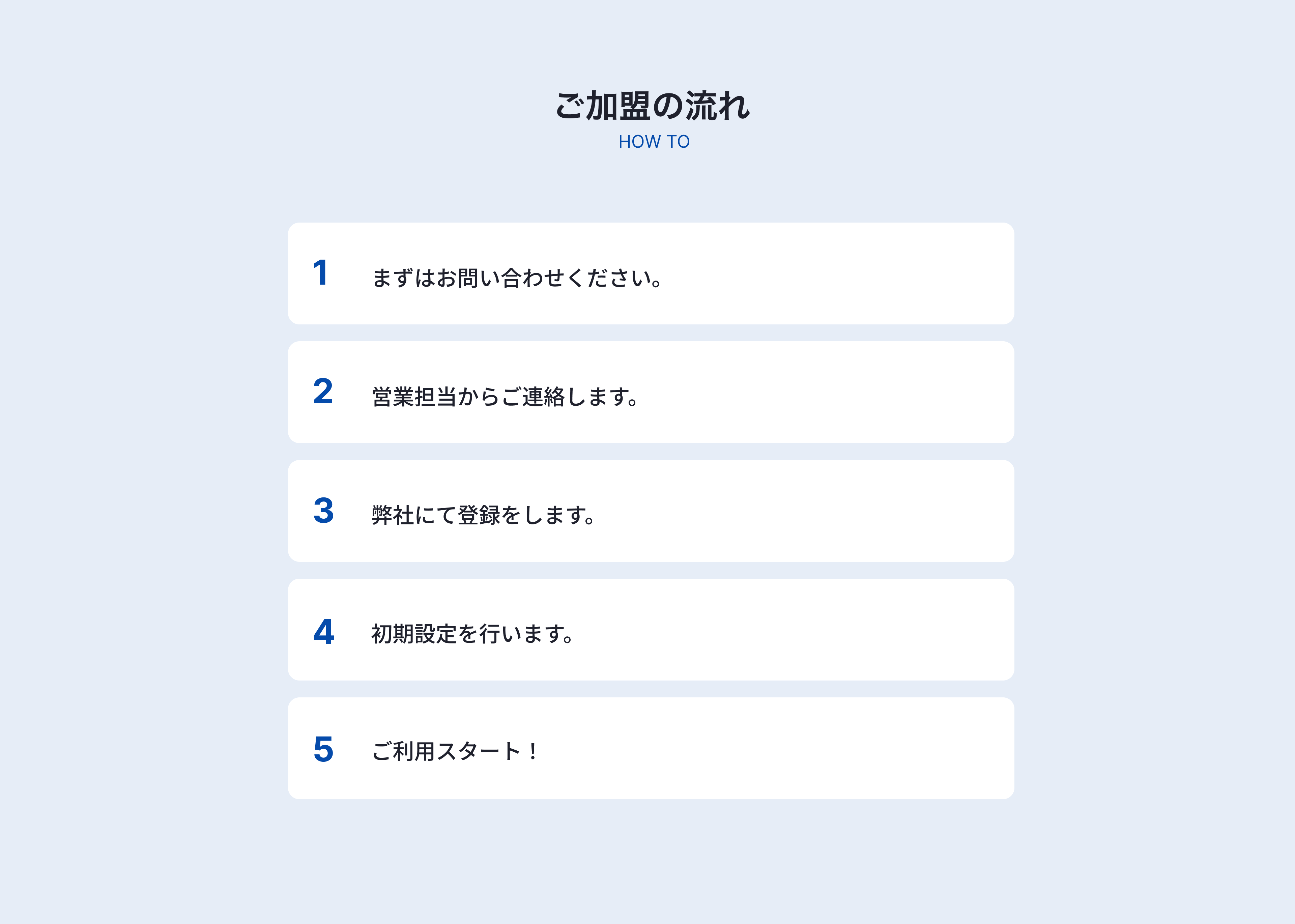 ご利用方法PC版